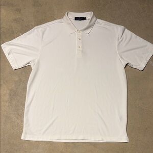 Bugatchi Uomo Off-White Polo Large
